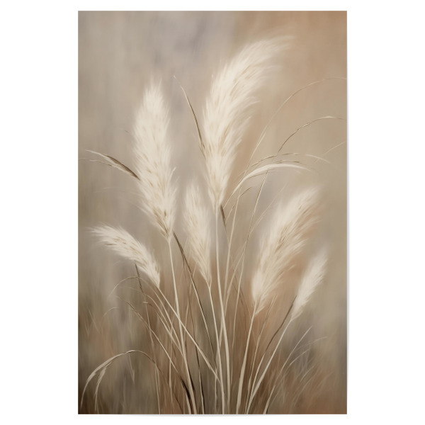 Poster 30x20 cm "Natur Gräser" artboxONE - Natur,Floral,Abstrakt