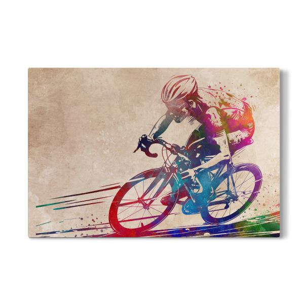 Galerie-Print "Radsportkunst O" 75x50 cm artboxONE