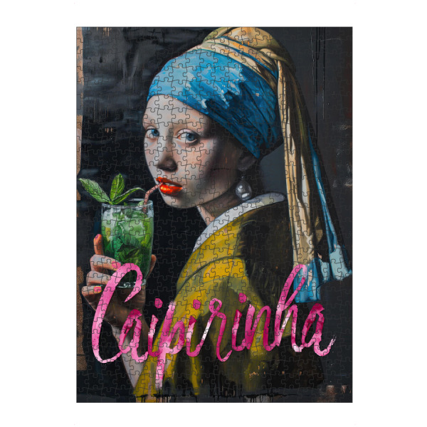 Puzzle Ravensburger "Caipirinha x Vermeer" artboxONE - Streetart