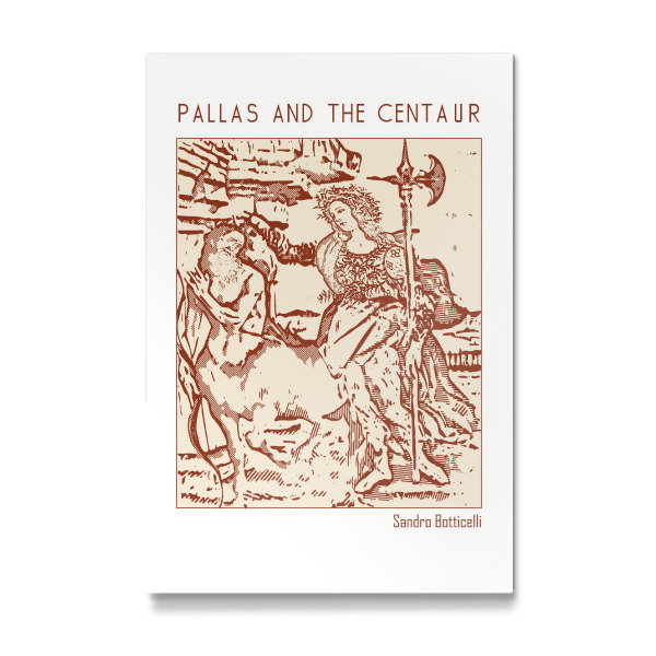 Galerie-Print "Pallas and the Centaur (Line Art)" 30x20 cm artboxONE