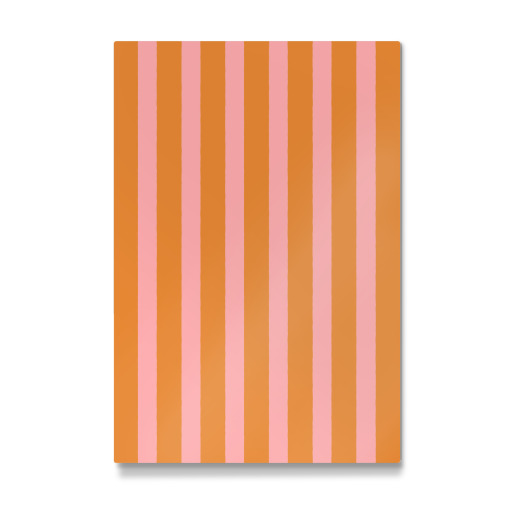 Simple Stripes Pattern Orange