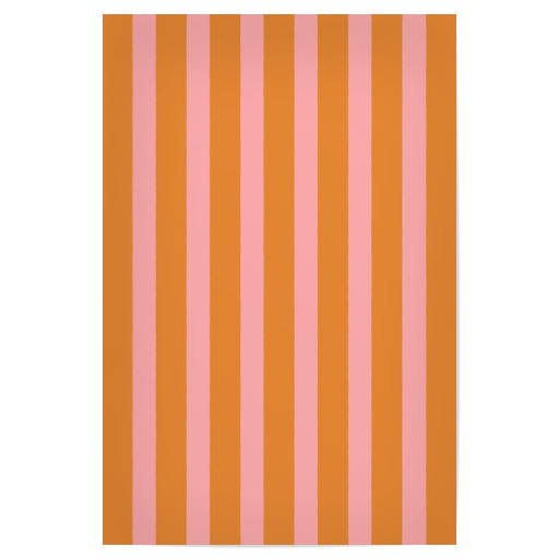 Simple Stripes Pattern Orange