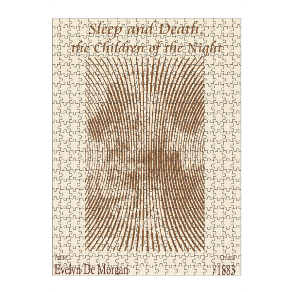 artboxONE Puzzle "Schlaf und Tod (1883)" artboxONE - Abstrakt