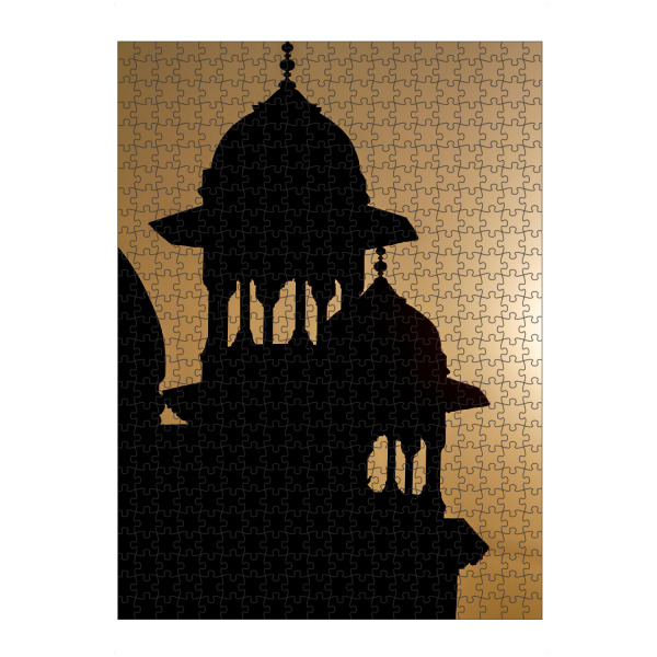 artboxONE Puzzle "Taj Mahal Sonnenuntergang" artboxONE - Architektur,Reise / Asien