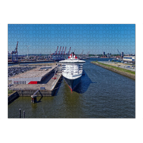 Puzzle Ravensburger "Hamburg Cruise C. - Steinwerder" artboxONE - Städte,Städte / Hamburg,Reise,Architektur,Reise / Länder