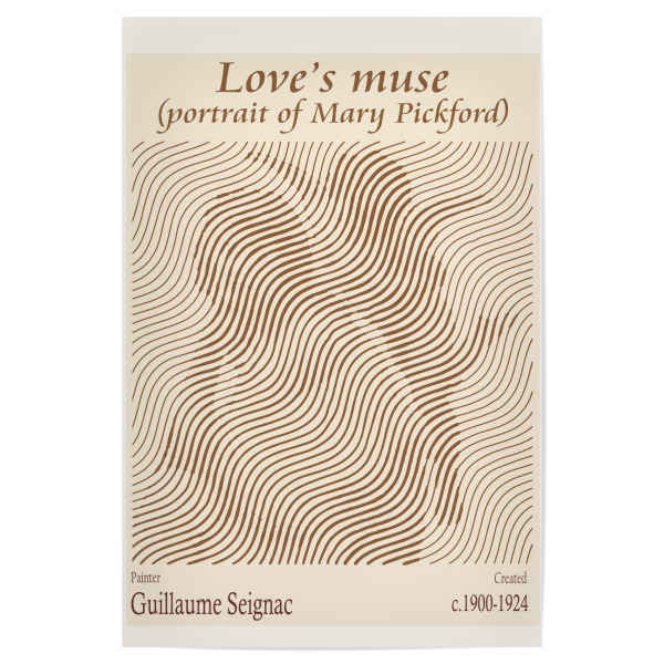 Poster "Porträt von Mary Pickford" artboxONE - Abstrakt,Menschen