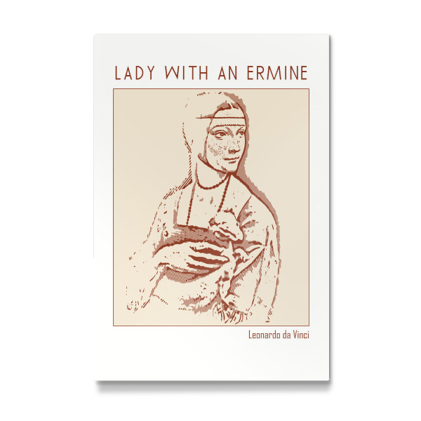 Galerie-Print "Dame mit Hermelin" 30x20 cm artboxONE