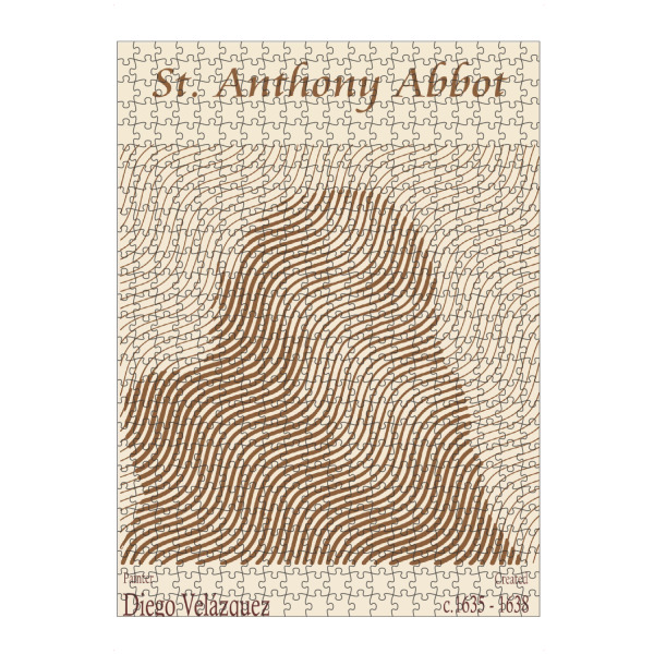 artboxONE Puzzle "St. Antonius Abt (ca. 1635–1638)" artboxONE - Abstrakt,Menschen,Männer