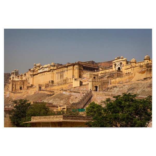 Poster "Fort Amber bei Jaipur in Indien" artboxONE - Architektur,Reise / Asien - Fort amber,Amber palace,Indien,Rajasthan,Jaipur,Palast,Burg,Schloss
