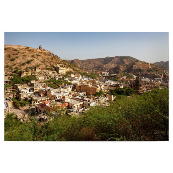 Poster 30x20 cm "Die Stadt beim Fort Amber" artboxONE - Architektur,Reise / Asien