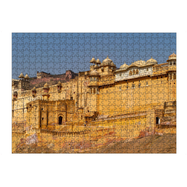 Puzzle Ravensburger "Amber Fort bei Jaipur" artboxONE - Architektur,Reise / Asien