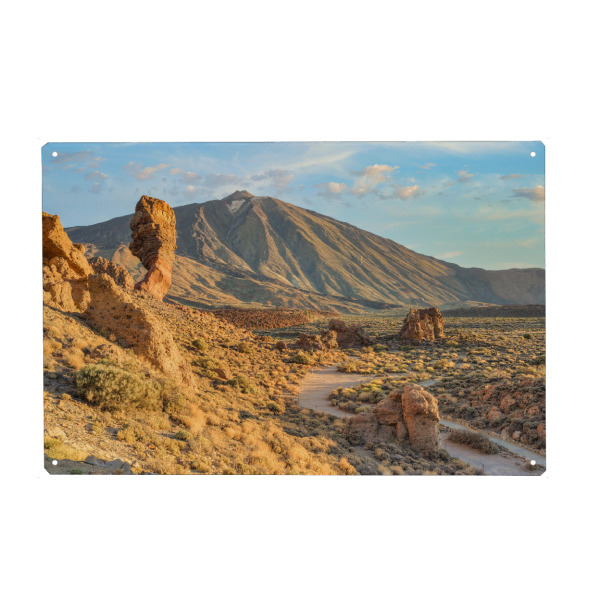 Holzbild "Teneriffa Roque Cinchado und Teide" artboxONE - Natur,Reise,Reise / Länder