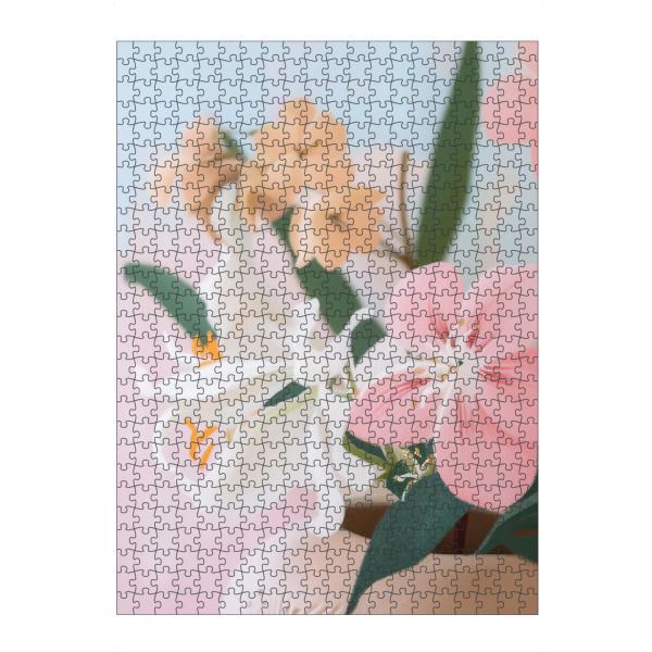 artboxONE Puzzle "Zarte Blüten Liebe" artboxONE - Natur,Floral