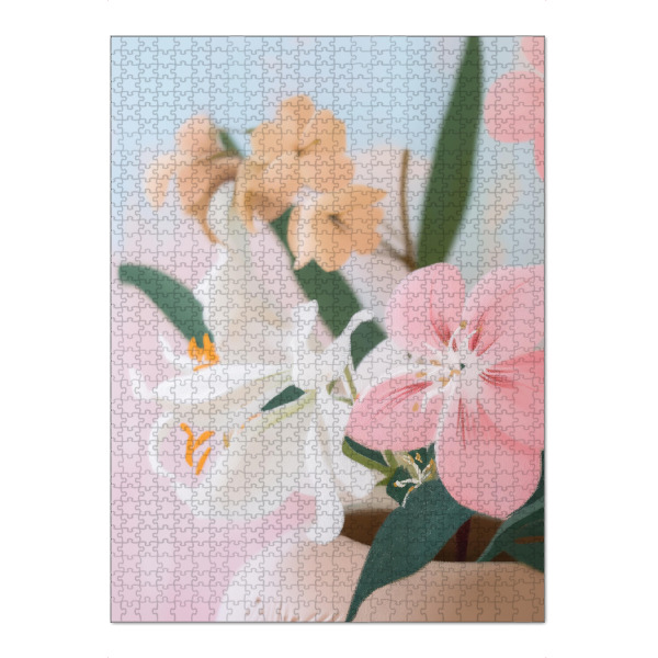 Puzzle Ravensburger "Zarte Blüten Liebe" artboxONE - Natur,Floral