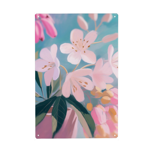 Holzbild "Zarte Blütenpracht" artboxONE - Natur,Floral