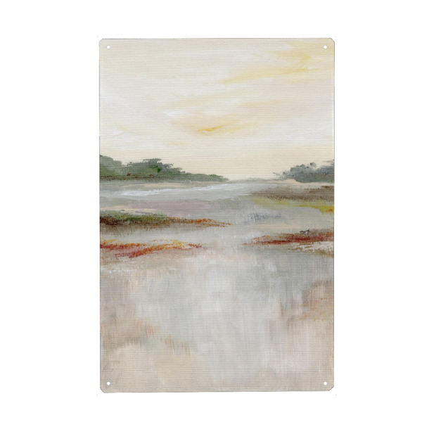 Metall Poster "Ethereal vistas" artboxONE - Natur,Reise,Abstrakt