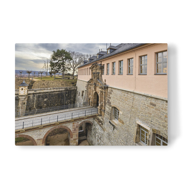 Leinwandbild "Die Erfurter Zitadelle" artboxONE - Architektur - Erfurt,Thüringen,Petersberg,Festung,Zitadelle petersberg