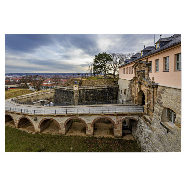 Poster "Erfurter Zitadelle Petersberg" artboxONE - Architektur - Erfurt,Thüringen,Petersberg,Festung,Zitadelle petersberg