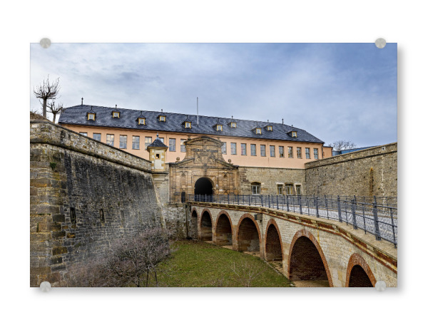 Acrylglasbild "Zitadelle Petersberg" artboxONE - Architektur - Erfurt,Thüringen,Petersberg,Festung,Zitadelle petersberg