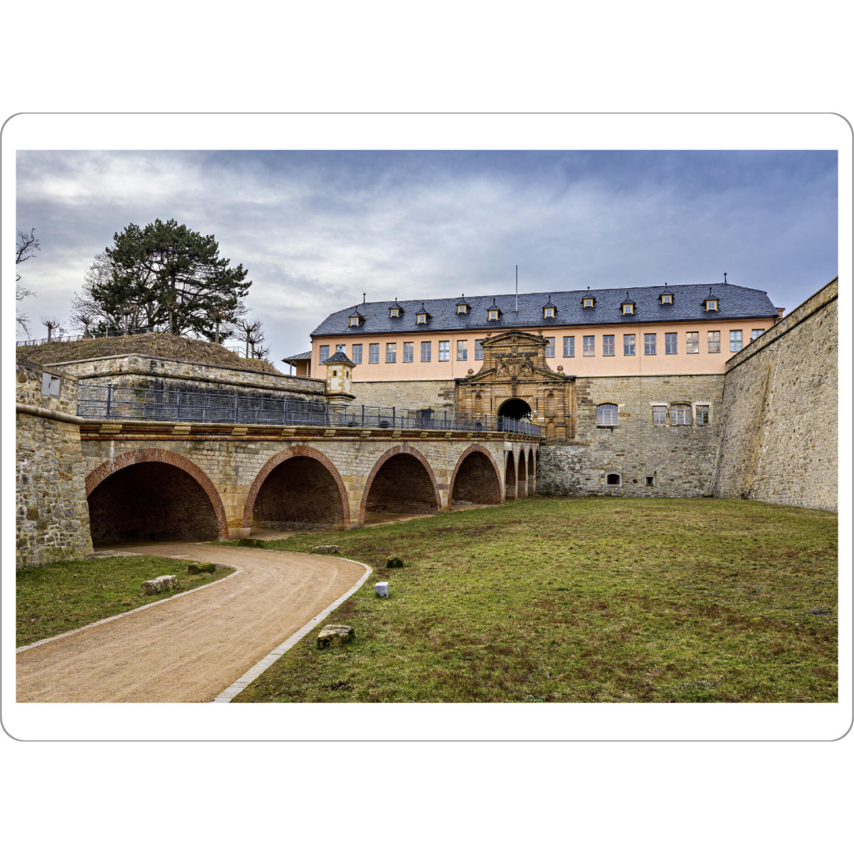 Tischset "Die Zitadelle Petersberg" artboxONE - Architektur - Erfurt,Thüringen,Petersberg,Festung,Zitadelle petersberg - Bild erfurt