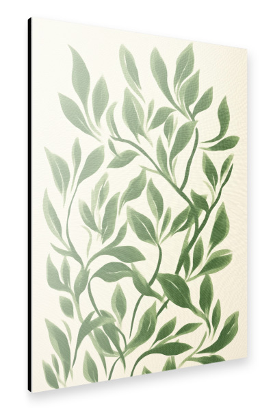 Alu-Dibond "Grüne Rankpflanze" 30x20 cm artboxONE