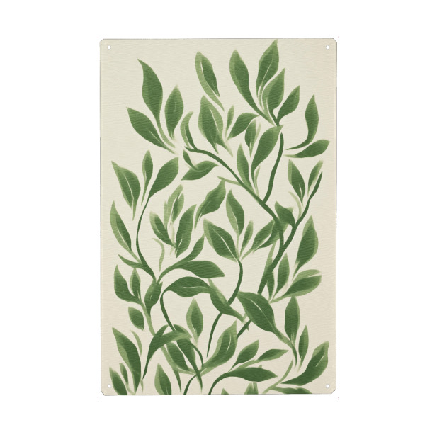 Holzbild "Grüne Rankpflanze" artboxONE - Natur,Floral