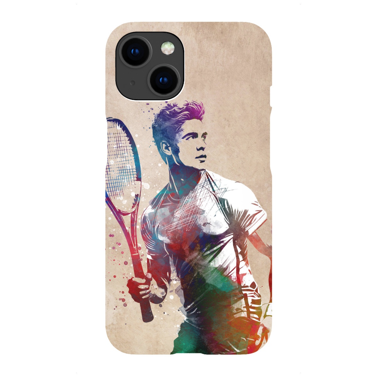 iPhone "Tennissportkunst F" Premium-Case Handyhülle artboxONE