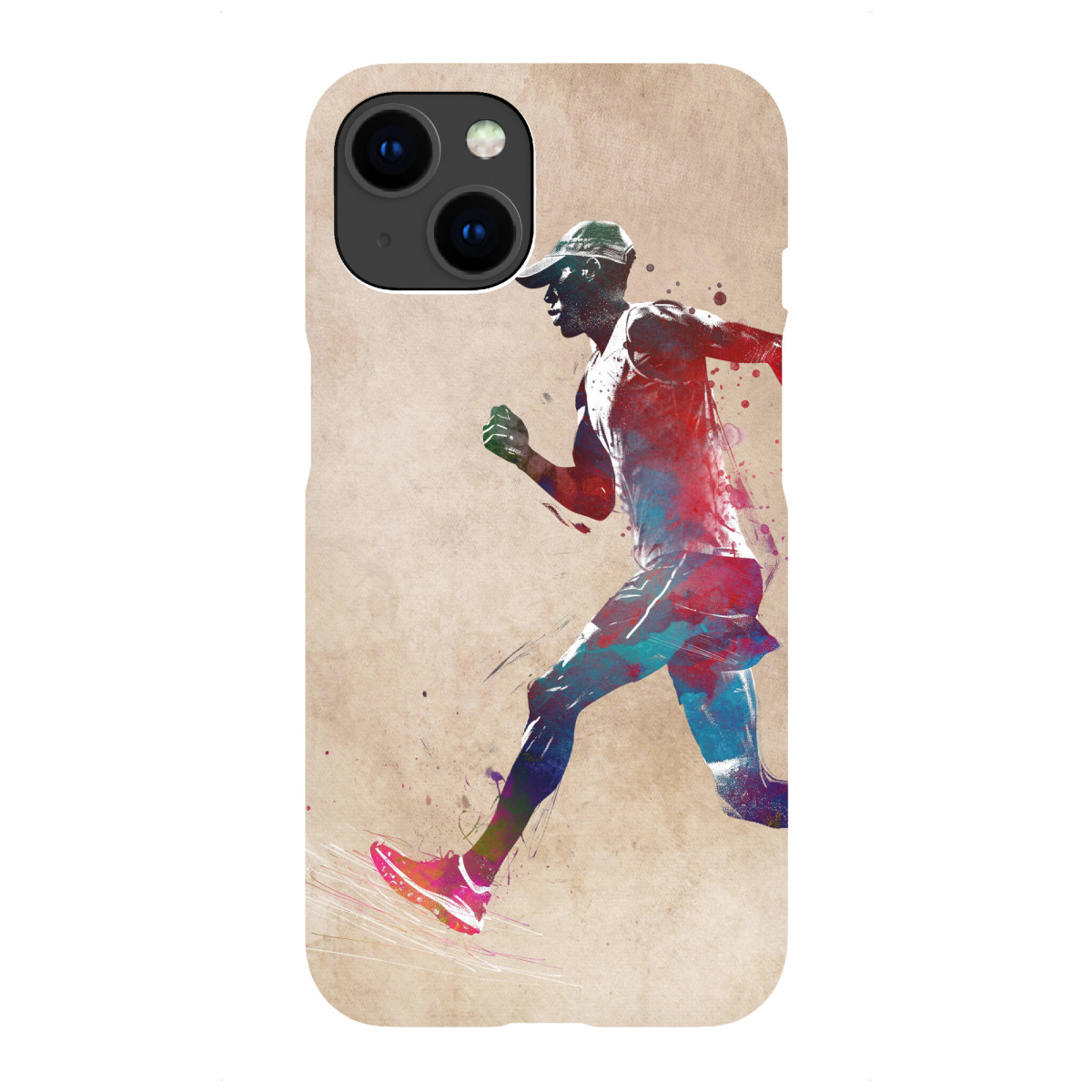 iPhone "Laufsportkunst E" Premium-Case Handyhülle artboxONE