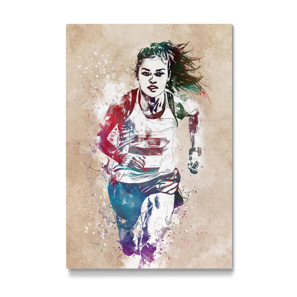 Galerie-Print "Laufsportkunst D" 30x20 cm artboxONE