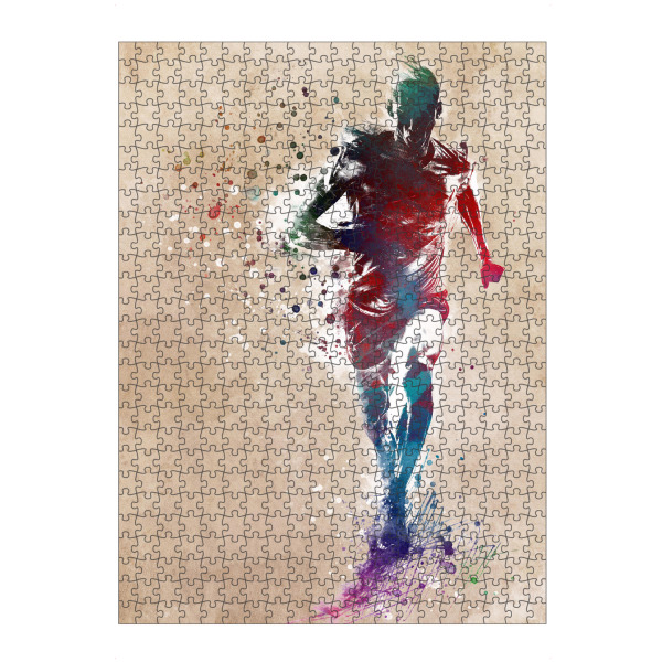 Puzzle Ravensburger "Laufsportkunst C" artboxONE - Sport,Sport / Motivation - Laufen,Läufer,Joggen,Sport,Marathon - Bild laufen