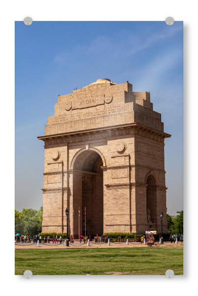 Acrylglasbild "India Gate in Neu Delhi" artboxONE - Architektur,Reise / Asien - Indien,India gate,Delhi,Neu delhi