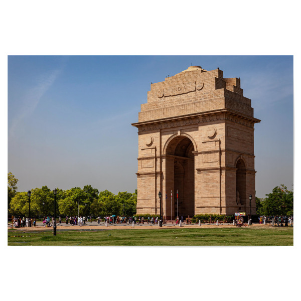 Poster 30x20 cm "Das India Gate in Neu Delhi" artboxONE - Architektur,Reise / Asien - Indien,India gate,Delhi,Neu delhi