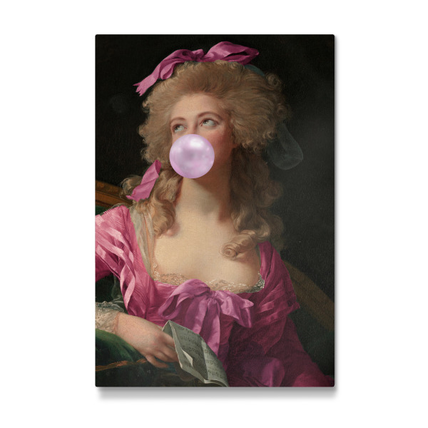 Galerie-Print "Rosa Kleid und Kaugummi" 30x20 cm artboxONE