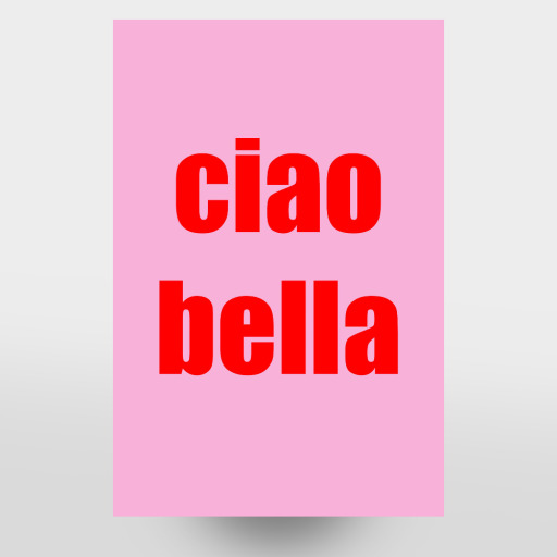 Ciao Bella Pink Red