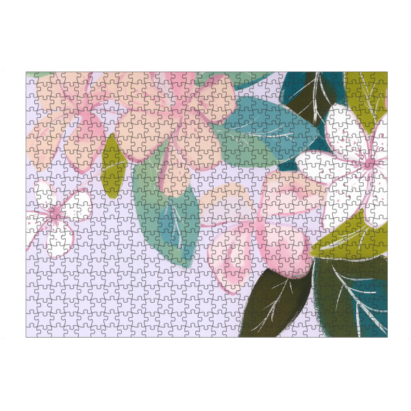 Puzzle Ravensburger "Liebliche Pastell Blüten" artboxONE - Natur,Floral