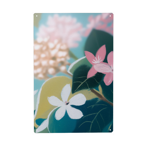 Holzbild "Zarte Blütenkunst" artboxONE - Natur,Floral