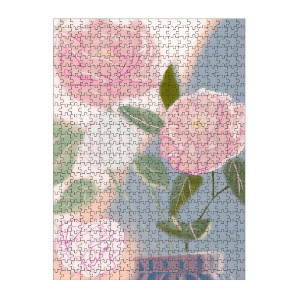 Puzzle Ravensburger "Zarte Blütenvision" artboxONE - Natur,Floral