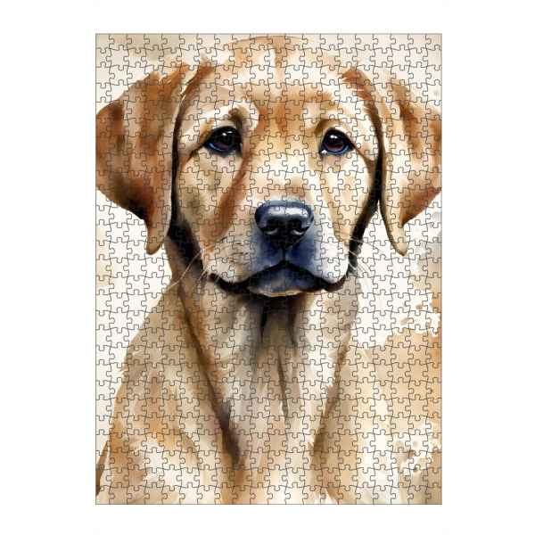 Puzzle Ravensburger "Kleiner golden Retriever" artboxONE - Für Kinder,Tiere,Für Mama
