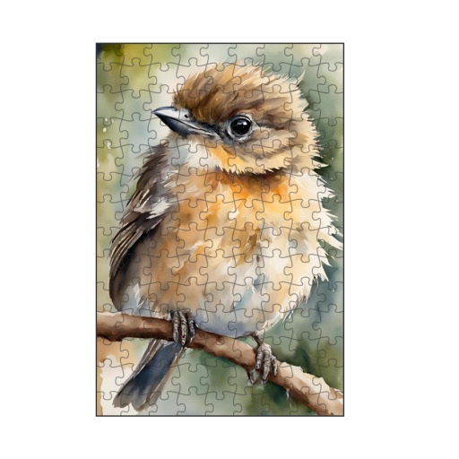 Kleiner Vogel - Aquarell