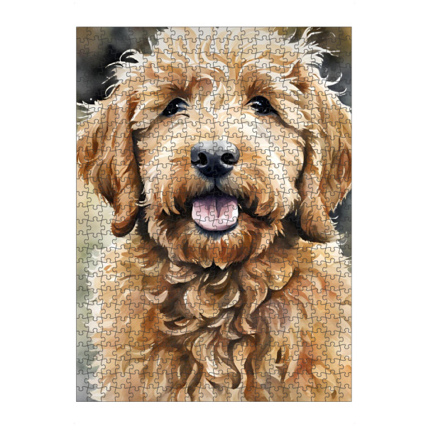 Puzzle Ravensburger "Kleiner golden Doodle" artboxONE - Für Kinder,Tiere