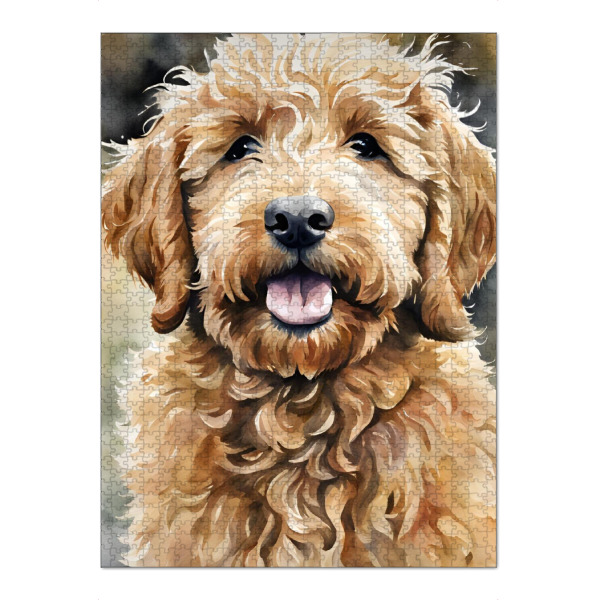 Puzzle Ravensburger "Kleiner golden Doodle" artboxONE - Für Kinder,Tiere