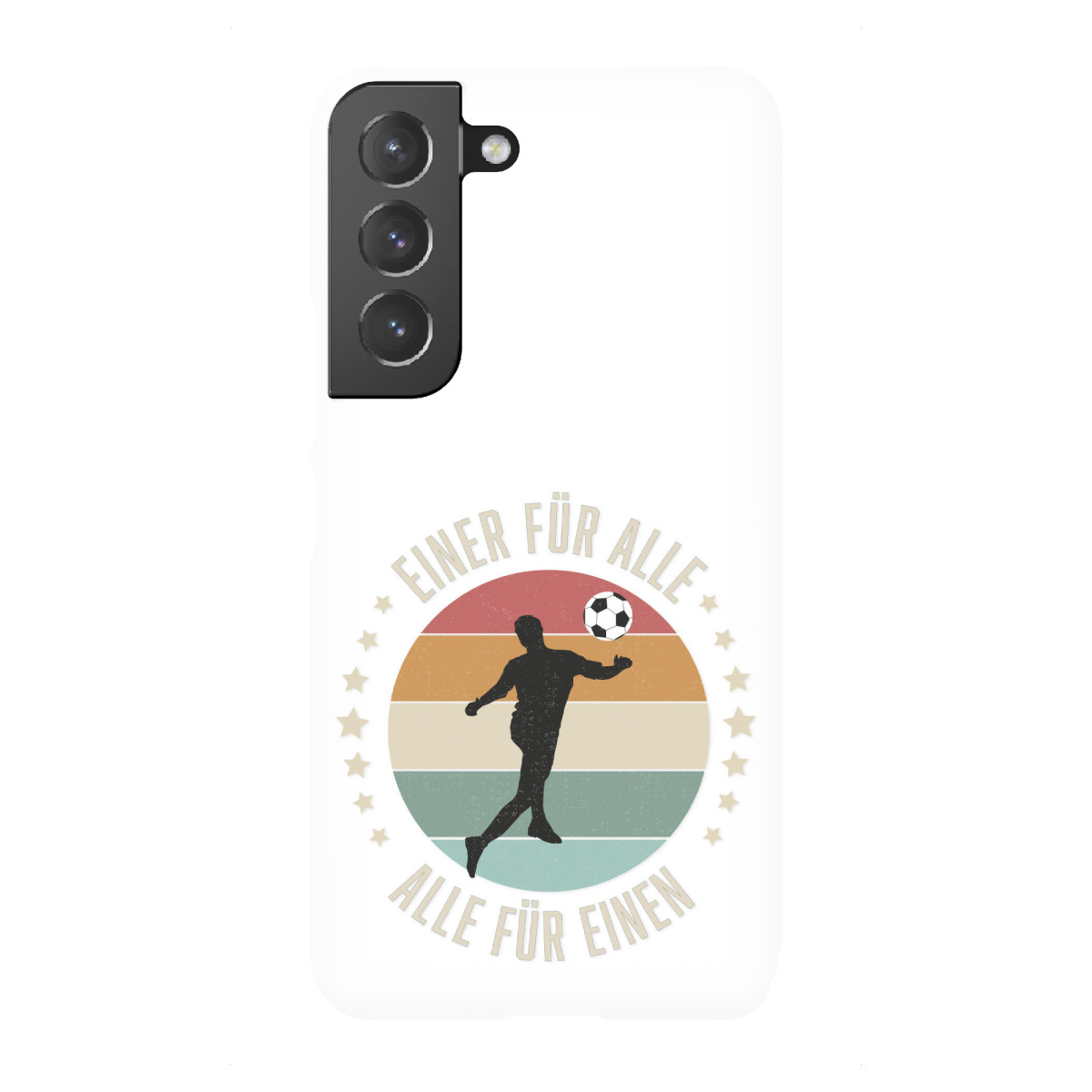 "Fußball: Einer für alle"für Samsung Galaxy - Premium-Case Handyhülle artboxONE