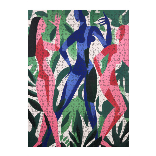 Puzzle Ravensburger "Les Demoiselles de Paris" artboxONE - Floral,Abstrakt