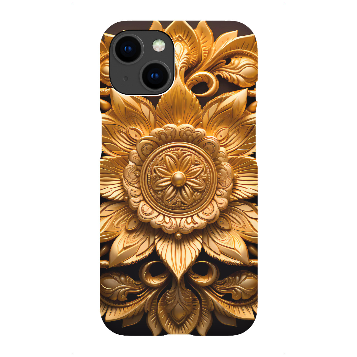 iPhone "Mandala - Gold - Boddington" Premium-Case Handyhülle artboxONE