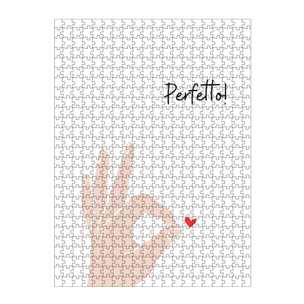 Puzzle Ravensburger "Perfetto!" artboxONE - Typografie,Lustig