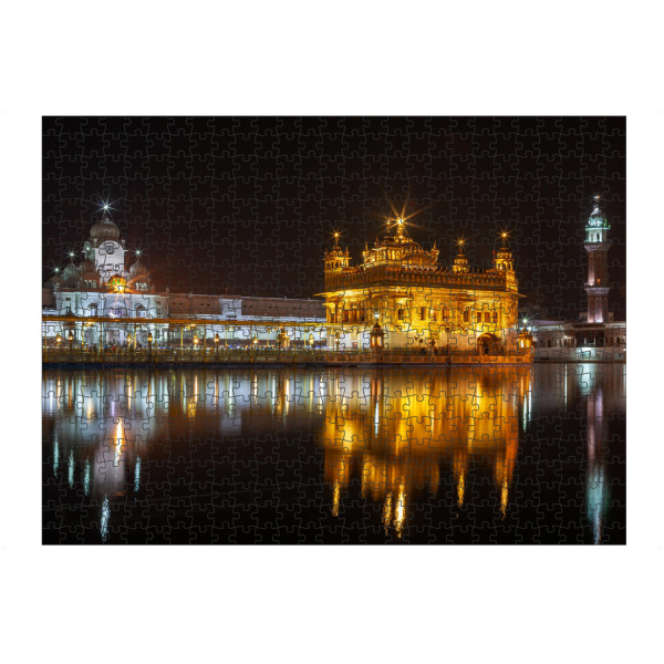 artboxONE Puzzle "Der Goldene Tempel" artboxONE - Architektur,Reise / Asien