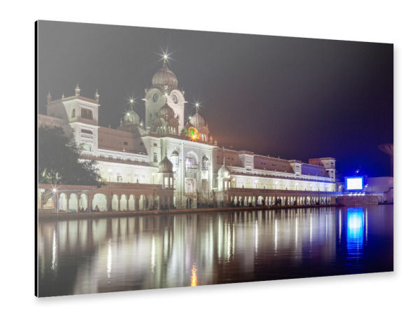 Alu-Dibond "Goldene Tempel von Amritsar" 30x20 cm artboxONE