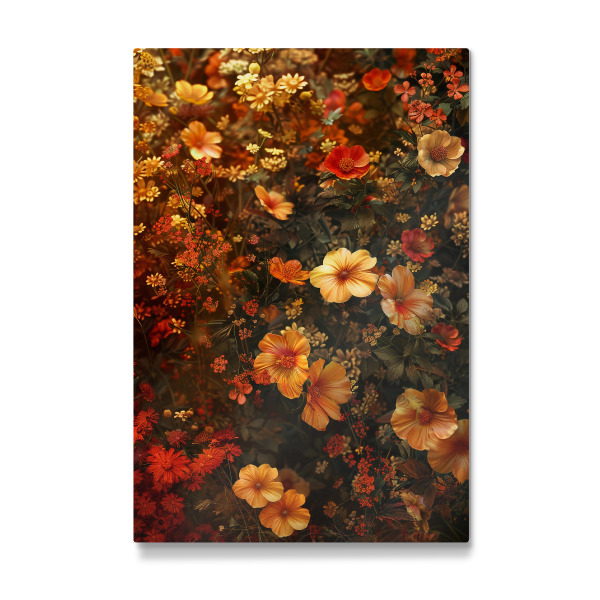 Galerie-Print "Blumen Orange Rot D (matart)" 30x20 cm artboxONE