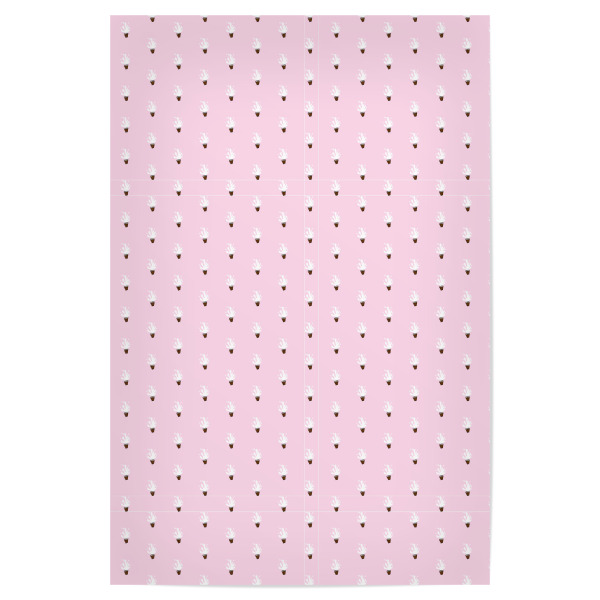 Poster 30x20 cm "Hafer Latte Muster" artboxONE - Essen & Trinken - Muster,Café,Coffee,Kaffee,Rosa,Specialty coffee,Hafer latte,Latte,Hafermilch