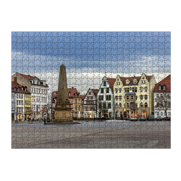 artboxONE Puzzle "Domplatz von Erfurt" artboxONE - Architektur - Erfurt,Thüringen,Altstadt,Domplatz - Bild erfurt